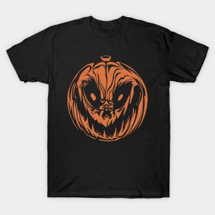 Menacing Pumpkin Grin T-Shirt